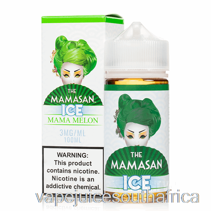 Vape Juice South Africa Ice Mama Melon - The Mamasan E-Liquid - 100Ml 0Mg